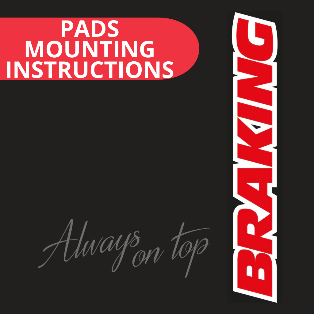 PADS MOUNTING INSTRUCTIONS