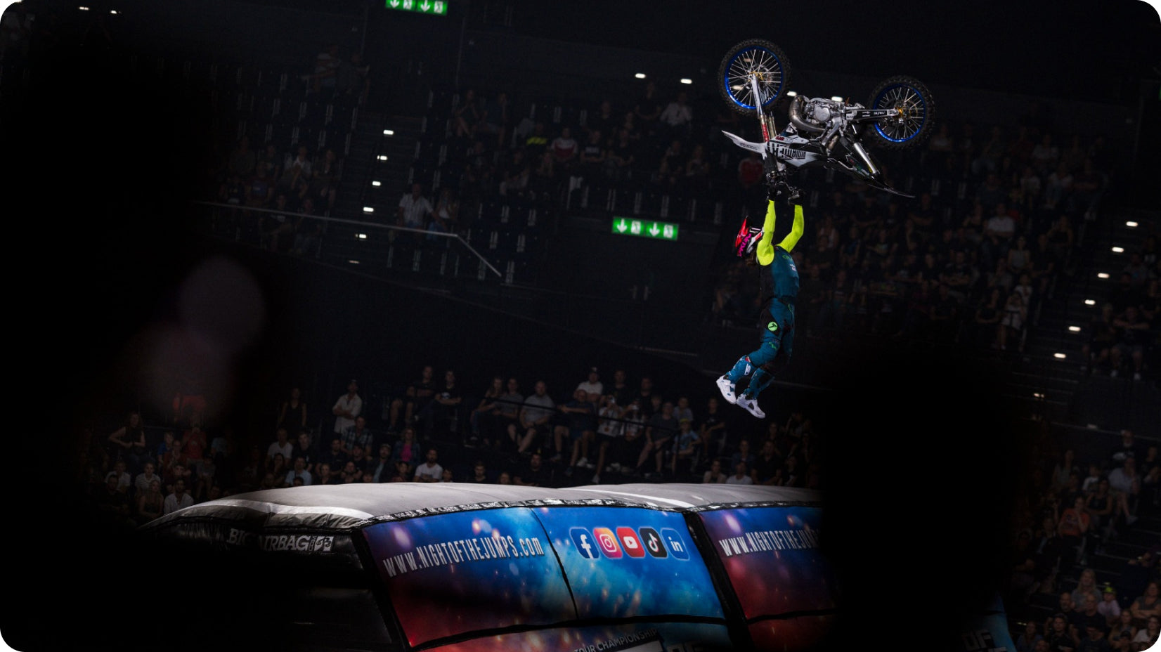 podium for Davide Rossi Freestyle Motocross